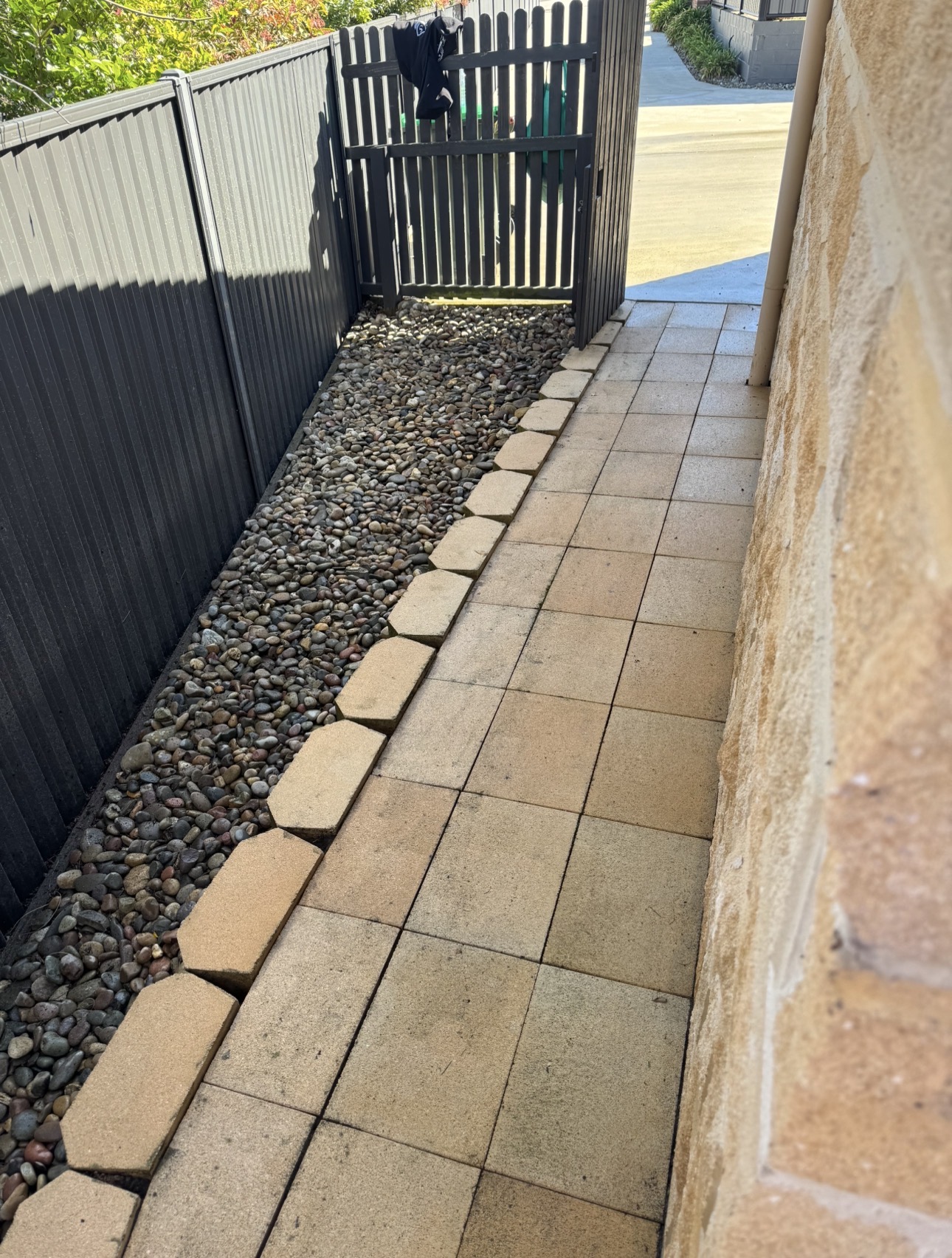 Paver Path Clean after — Launceston